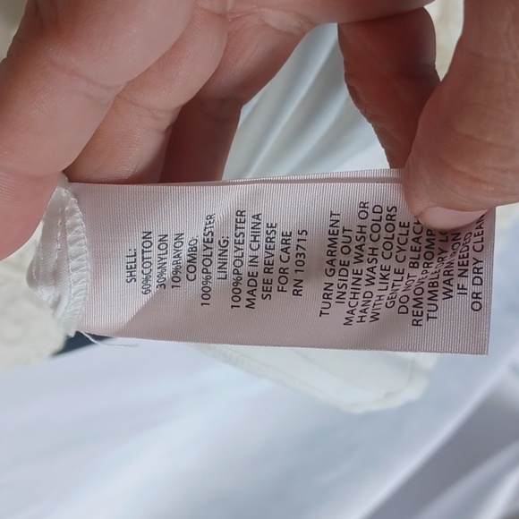 Nanette Lepore Lace Overlay Dress, cream & black - Picture 7 of 7